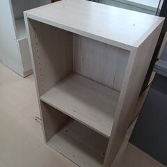 ★ジモティ割あり★  カラーボックス ホワイト W43×D30×...