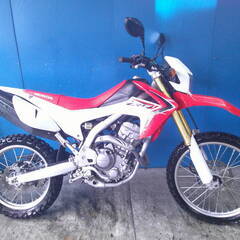 HONDA CRF250L 白/赤 エンジン始動動画 自賠保険で乗れます 半額配送キャンペーン 期間限定 現状渡し諸経費￥0- 横浜 P-Yardの画像