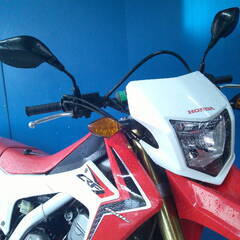 HONDA CRF250L 白/赤 エンジン始動動画 自賠保険で乗れます 半額配送キャンペーン 期間限定 現状渡し諸経費￥0- 横浜 P-Yardの画像