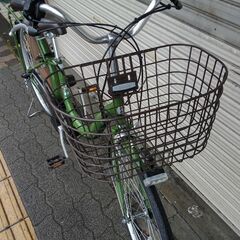 ❮車体のみ❯美品☆[BRIDGESTONE]AssistaU(アシスタU)STD 26吋電動アシスト自転車(ナチュラルオリーブ)の画像