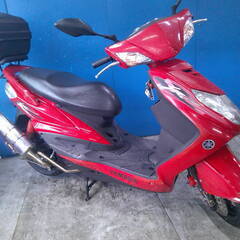YAMAHA シグナス125XSR-2 赤 エンジン始動動画 自...