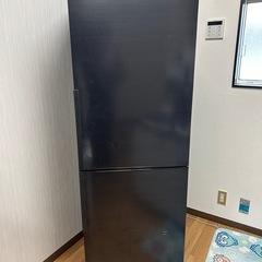 引き取り限定　SHARP  ノンフロン冷凍冷蔵庫   SJ-AK31G-B   2021年製の画像
