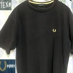 FRED PERRY　デザインTシャツ　鹿の子　ワンポイント　リ...