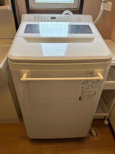 引き取り限定　Panasonic 洗濯機 NA-FA80H9 2021年
