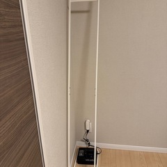 ホワイト🤍スチールハンガーラックの画像