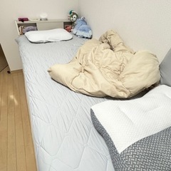 シングルベットセット収納付き