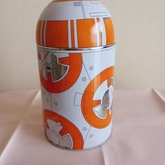 スター・ウォーズ　スターウォーズ　フォースの覚醒　BB-8　BB8　ブリキ缶　缶ケースの画像