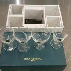 0603-509 HOYA クリスタルリキュールグラス　4客セット