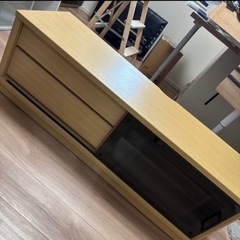 ニトリ　テレビ台　ナチュラルの画像