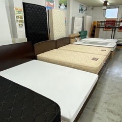 【愛品館 江戸川店 】スプリングボトム ダブルベッドの画像