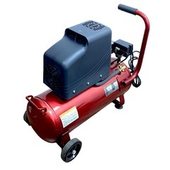 ○美品■SK11 PUMA エアコンプレッサー タンク容量30L ヘルツフリー 電動工具 エアーツール SR-102 中古品■ジモティ姫路の画像