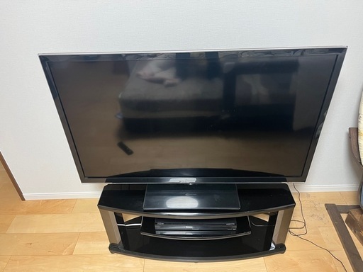 Panasonic ５０インチTV  レコーダー　TV台　セット