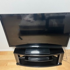 Panasonic ５０インチTV  レコーダー　TV台　セット 