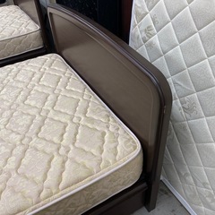 【愛品館 江戸川店 】 引き出し付き セミダブルベッド SIMMONS（シモンズ）の画像