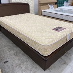 【愛品館 江戸川店 】 引き出し付き セミダブルベッド SIMMONS（シモンズ）の画像