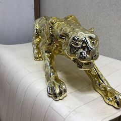 ひょう 豹 ヒョウ 置物 インテリア 風水 開運 アンティーク ...