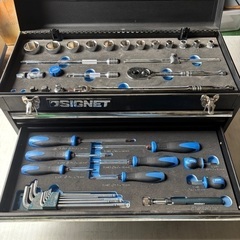 シグネット、工具セット。1/2DR.56PCS？