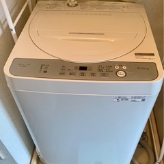 【SHARP✨】シャープ 洗濯機 6.0kg 2022年製　ES...
