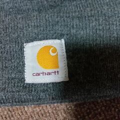 Carhartt グレー ニット帽 フリーサイズの画像