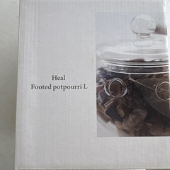 新品箱入り　ガラスケース　ポプリ　お菓子の画像