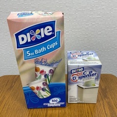 dixie　cup dispenser  と mini cup ...