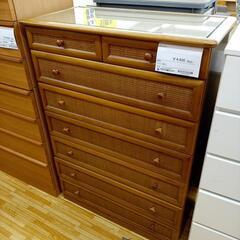 【リユースのサカイ八街店】★ジモティ割あり★ 藤チェスト　ブラウ...