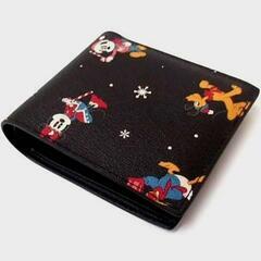 残り1点‼️早い者勝ち‼️非常に入手困難‼️【日本完売 AW2025新作 コーチ & ディズニー コラボ財布】男女兼用•正規品の画像