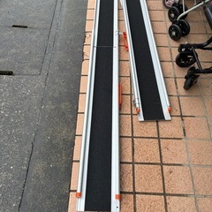 スロープレール　車椅子などにの画像