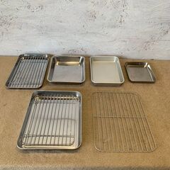 ステンレス製 バット 5点セット ステンレスバット 調理器具 キ...