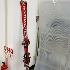 0603-514 Salomon スキー板 赤/黒 　160センチ