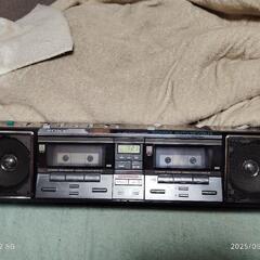 昔懐かしSONYラジカセ　80年代　CFS-W901  修理品　...