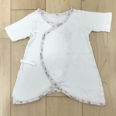 【3枚セット】コンビ肌着 50-60cm 綿100 ミツバチ ストライプ ベリーの画像