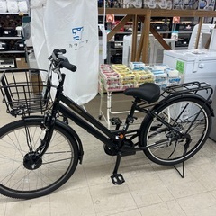 ★944『電動アシスト自転車入荷しました！』　マルイシ　26インチ電動アシスト自転車　黒　 リサイクルマート鹿児島宇宿店の画像