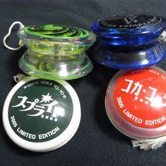ヨーヨー　昭和レトロ　4個　送料込み Spriteヨーヨー 2005リミテッドエディション コカ・コーラ　COCA・COLA　YO-YO　2005　LIMITED　EDITION他の画像