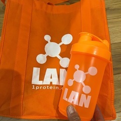 LANシェイカーと袋