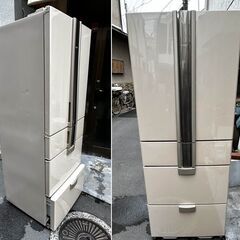 シャープ冷凍冷蔵庫　447L　SJ-F450R-C　中古