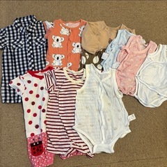 ブランド有 男の子 60~80サイズ ロンパース まとめ売りの画像