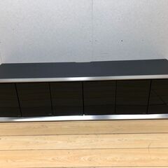 ブラック 幅160ｃｍ 70型 キャスター付き style DL...
