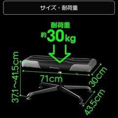バウヒュッテ　オットマン昇降式の画像