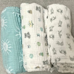 エイデンアンドアネイ おくるみ 3枚セット