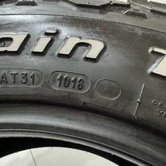 [格安]BFGoodrich All-Terrain BFグッドリッチ 215/70R16 16インチ 18年製3分山 4本 中古相場 ¥25,000 クレジット決済可の画像
