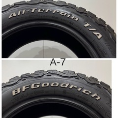 [格安]BFGoodrich All-Terrain BFグッドリッチ 215/70R16 16インチ 18年製3分山 4本 中古相場 ¥25,000 クレジット決済可の画像