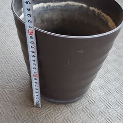 鉢 プラスチック こげ茶