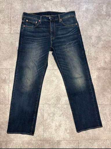 デニムパンツ W32 W33 w33ダークブルー ミディアムブルーブラック