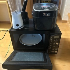 炊飯器と電子レンジ