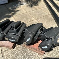 スーリールーフキャリアベーストルーフバーのセット