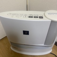 SHARP 加湿セラミックファンヒーター HX-J120-W 家電 