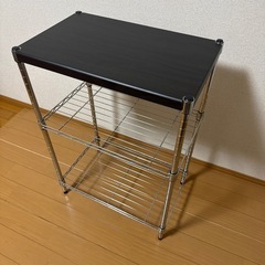 決定しました　スチールラック天板付き　1