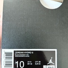 【新品、未使用】28cm Jordan サンダルの画像