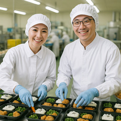 食品製造・加工スタッフ【食事補助あり・かんたん作業！】の画像